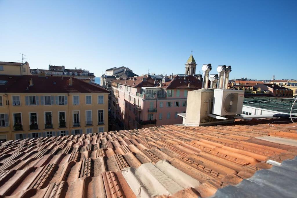 #9 Opera'S Duplex Panoramic Sea View Terrace & Ac 1Min To Beach Nizza Esterno foto