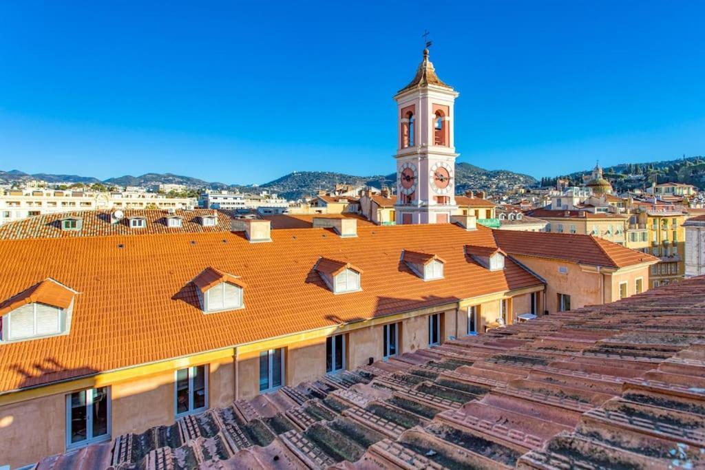 #9 Opera'S Duplex Panoramic Sea View Terrace & Ac 1Min To Beach Nizza Esterno foto
