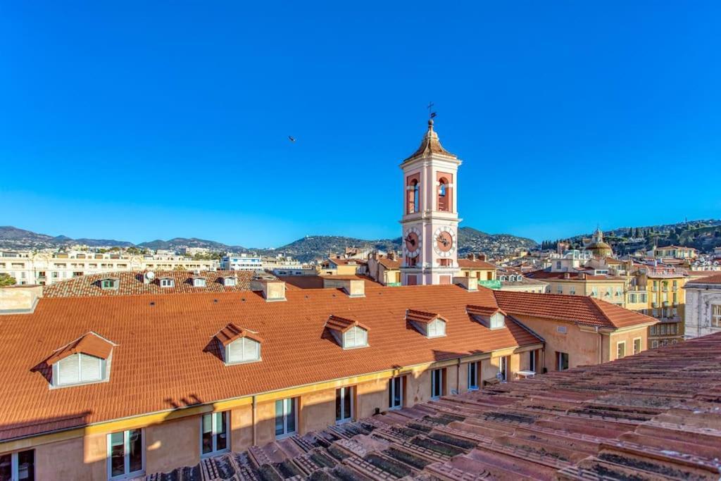 #9 Opera'S Duplex Panoramic Sea View Terrace & Ac 1Min To Beach Nizza Esterno foto