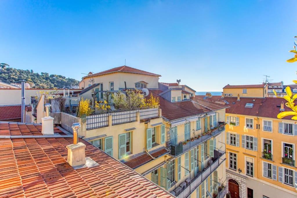 #9 Opera'S Duplex Panoramic Sea View Terrace & Ac 1Min To Beach Nizza Esterno foto
