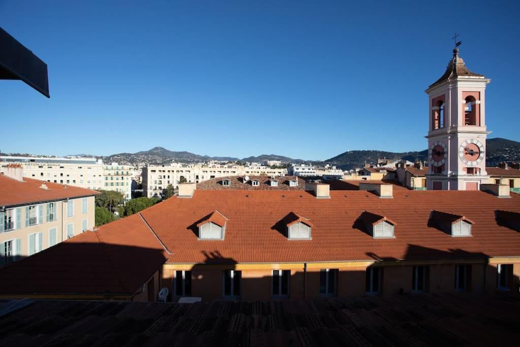 #9 Opera'S Duplex Panoramic Sea View Terrace & Ac 1Min To Beach Nizza Esterno foto